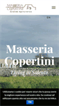 Mobile Screenshot of masseriacopertini.com